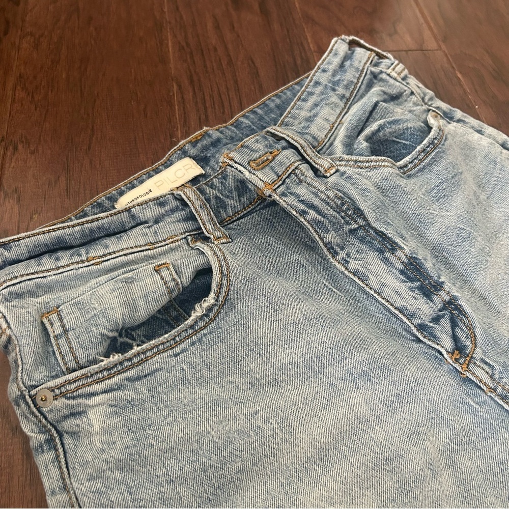 Pilcro Denim Mid-Thigh Shorts size 26 - Picture 5 of 14